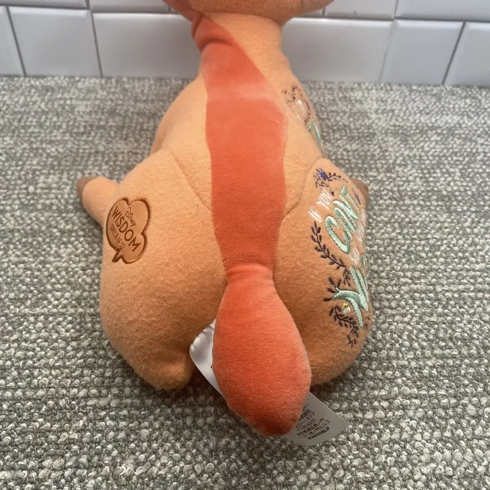Disney Bambi‎ Plush Wisdom Series 8 Of 12 Embroidery Statement 11 Inch High